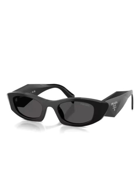 Prada Eyewear geometric-frame sunglasses - Black - zdjęcie produktu nr 2