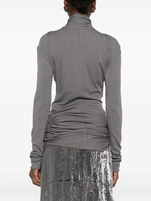 ENTIRE STUDIOS draped top - Grey - zdjęcie produktu nr 2