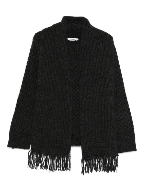 MM6 Maison Margiela chunky-knit sweater - Grey - zdjęcie produktu nr 1