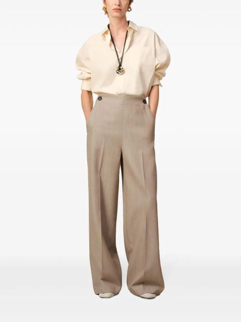 AMI Paris wool trousers - Neutrals - zdjęcie produktu nr 2