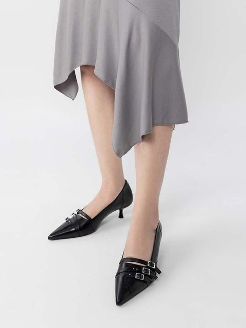 Vagabond Shoemakers szpilki skórzane LYKKE kolor czarny 5714.101.20