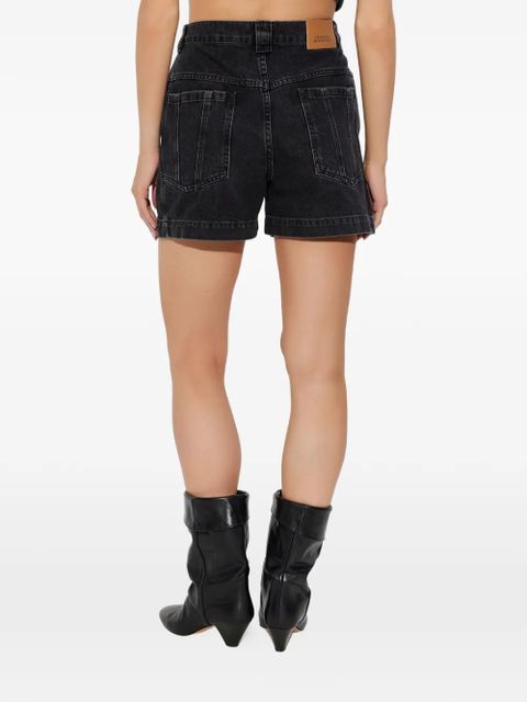 MARANT ÉTOILE Joely panelled shorts - Black