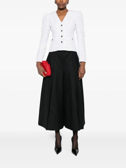 Alessandra Rich striped jacket - White - zdjęcie produktu nr 2