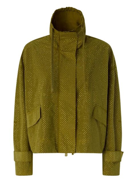 PINKO hooded pocket jacket - Green - zdjęcie produktu nr 1