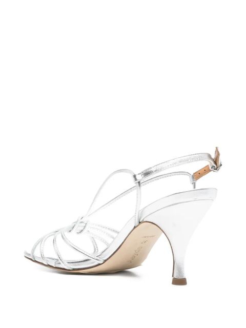 Aeyde Solange sandals - Silver