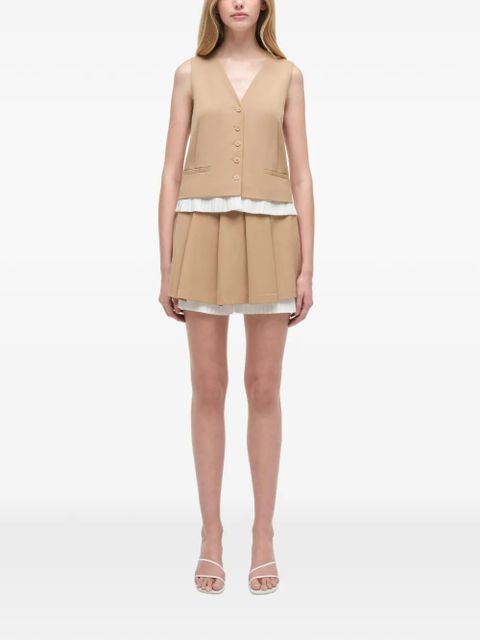 Simkhai Laiken buttoned vest - Neutrals - zdjęcie produktu nr 2