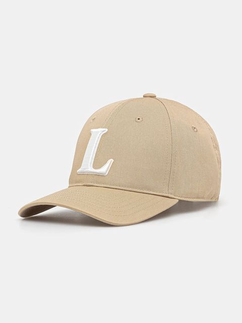 Lacoste czapka z daszkiem kolor beżowy z aplikacją RK0342 - zdjęcie produktu nr 1