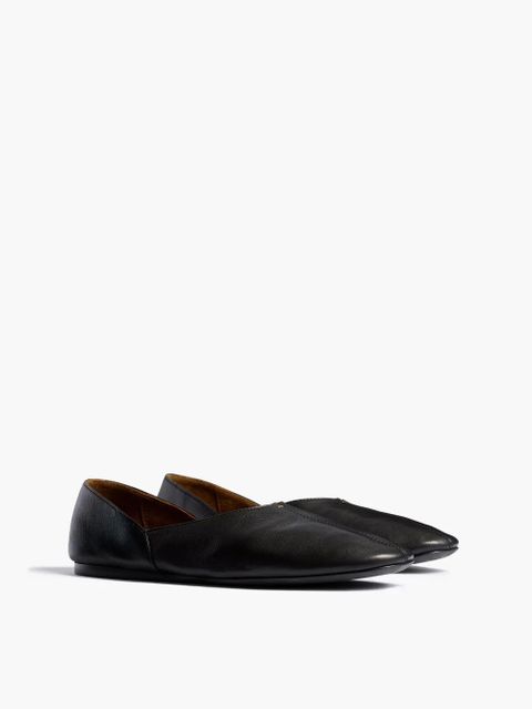 KHAITE Jane ballet flats - Black - zdjęcie produktu nr 2