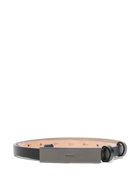 Max Mara leather belt - Black - zdjęcie produktu nr 1
