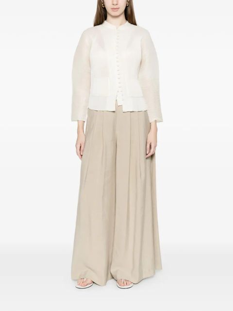 Róhe button patch-pocket blouse - White - zdjęcie produktu nr 2