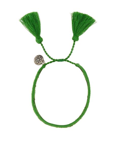 Prada two-tone suede bracelet - Green - zdjęcie produktu nr 1