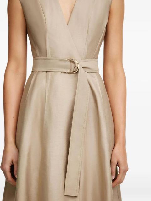 Acler Hepworth belted sleeveless maxi dress - Neutrals