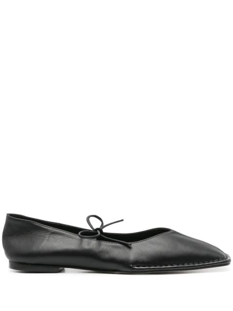 ALOHAS Sway leather ballerina shoes - Black - zdjęcie produktu nr 1