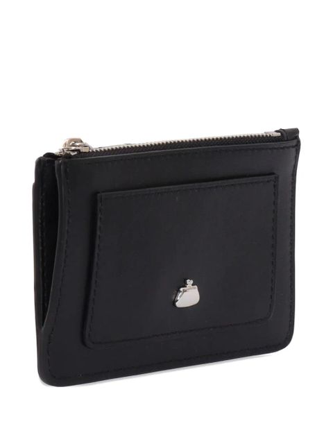 Weekend Max Mara TRAFOI leather cardholder - Black