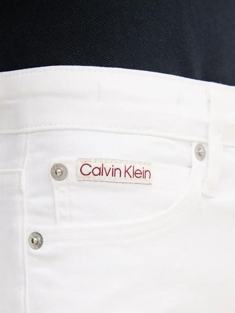 Calvin Klein Jeans jeansy damskie kolor biały J20J225120