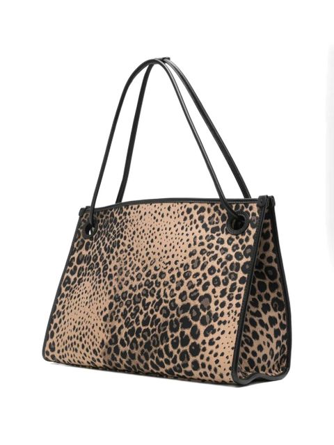 ETRO leopard-print tote bag - Brown