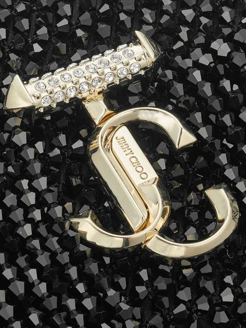 Jimmy Choo mini Avenue shoulder bag - Black