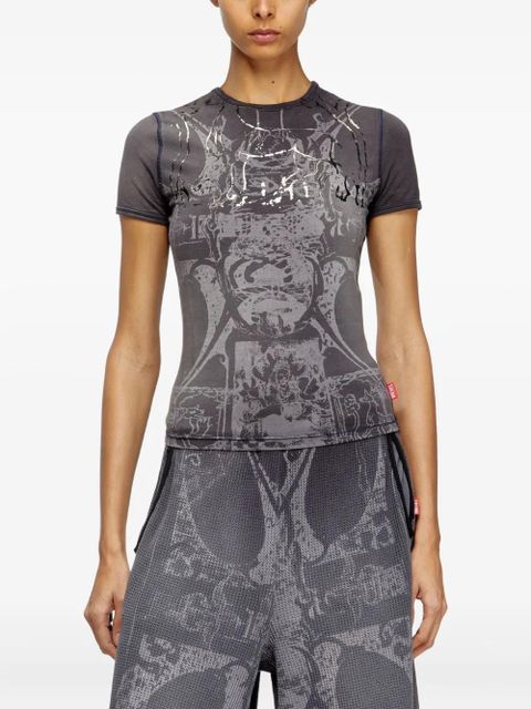 Diesel T-Uncuties R6 T-shirt - Black