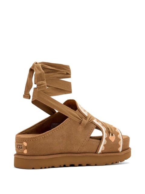 UGG Goldenstar Hi Artistitch sandals - Brown - zdjęcie produktu nr 2