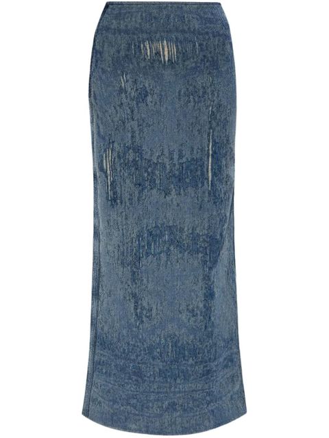 Diesel De-Megan denim skirt - Blue