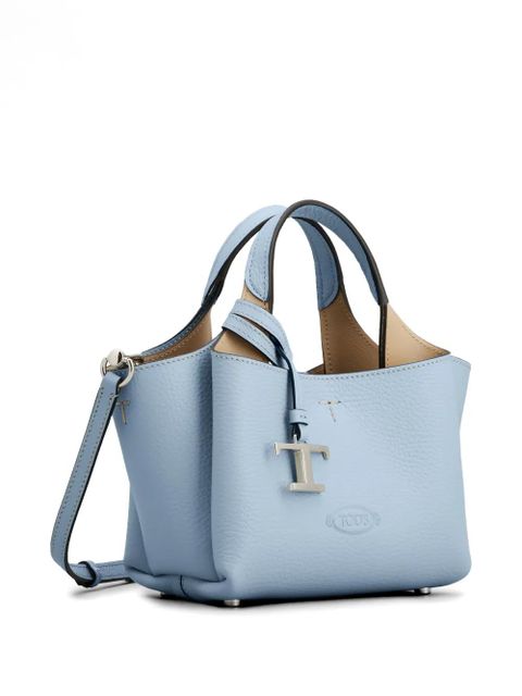 Tod's logo-pendant tote bag - Blue - zdjęcie produktu nr 2