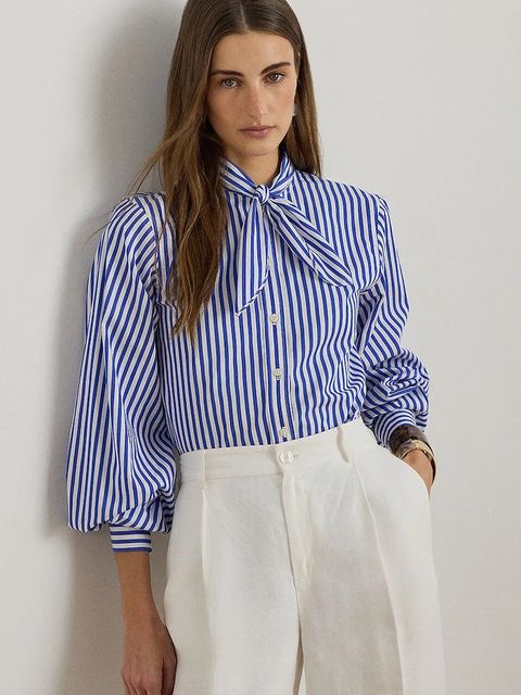 Lauren Ralph Lauren koszula damska bawełniana - zdjęcie produktu nr 2