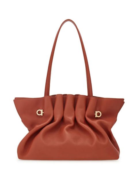 Ferragamo medium Soft shoulder bag - Red - zdjęcie produktu nr 2