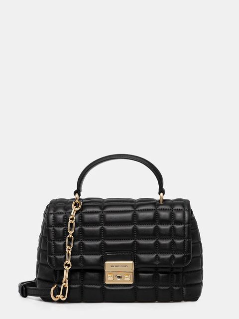 MICHAEL Michael Kors torebka skórzana kolor czarny 30F5G2RS2L - zdjęcie produktu nr 1