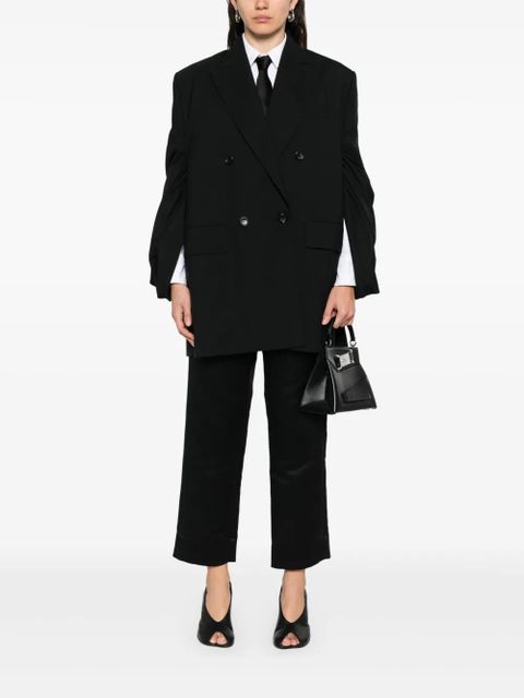 Comme Des Garçons cropped tailored trousers - Black - zdjęcie produktu nr 2