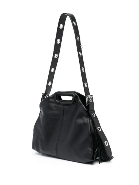 Maje Miss M leather shoulder bag - Black - zdjęcie produktu nr 2