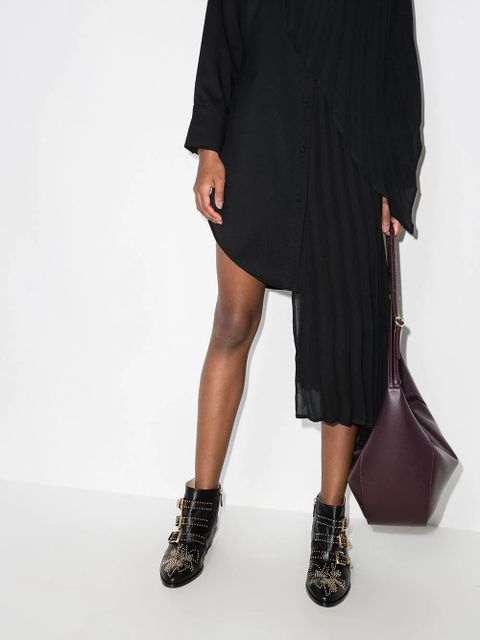 Chloé Susanna 30mm studded ankle boots - Black