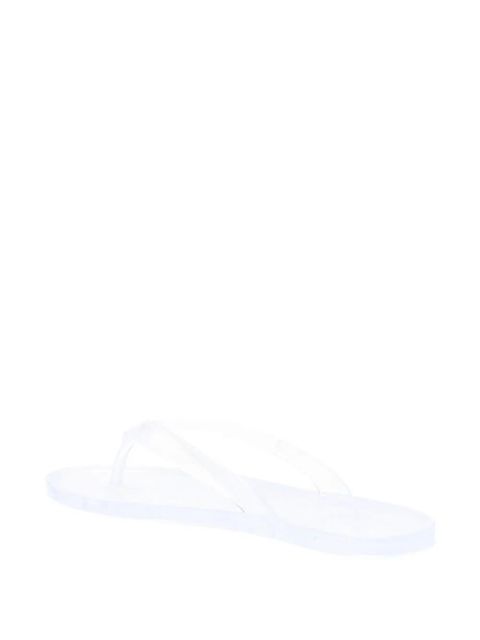 Ancient Greek Sandals transparent-design flip flops - White