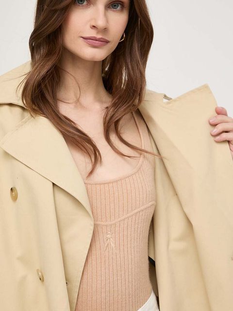 Patrizia Pepe płaszcz bawełniany