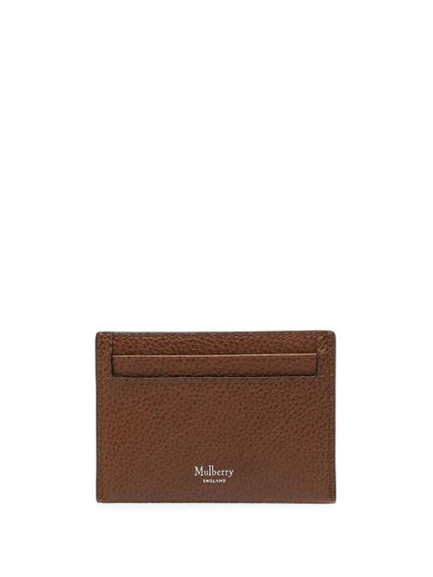 Mulberry logo-embellished cardholder - Brown - zdjęcie produktu nr 2