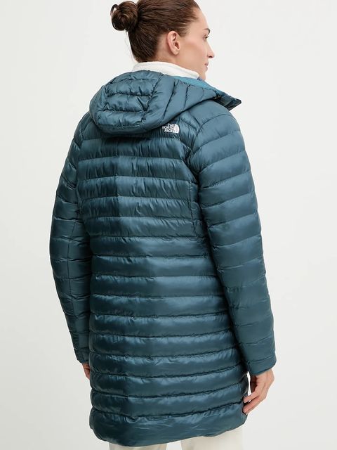 The North Face kurtka Huila kolor turkusowy przejściowa NF0A8DW7BQ51