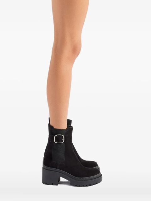 Giuseppe Zanotti Mairi buckle boots - Black - zdjęcie produktu nr 2