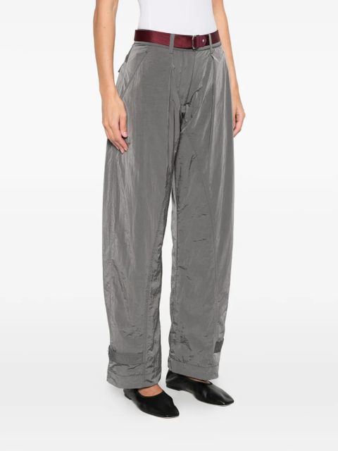 PINKO Pavlova belt-loop trousers - Grey