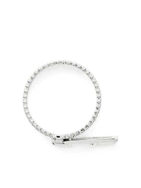 Marc Jacobs The J Marc Zipper ring - Silver - zdjęcie produktu nr 2