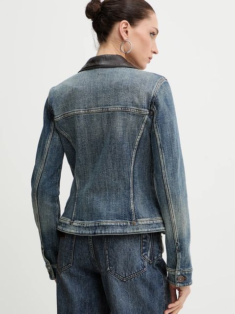 Miss Sixty kurtka jeansowa kolor niebieski przejściowa 6S3WJ44200 - zdjęcie produktu nr 2