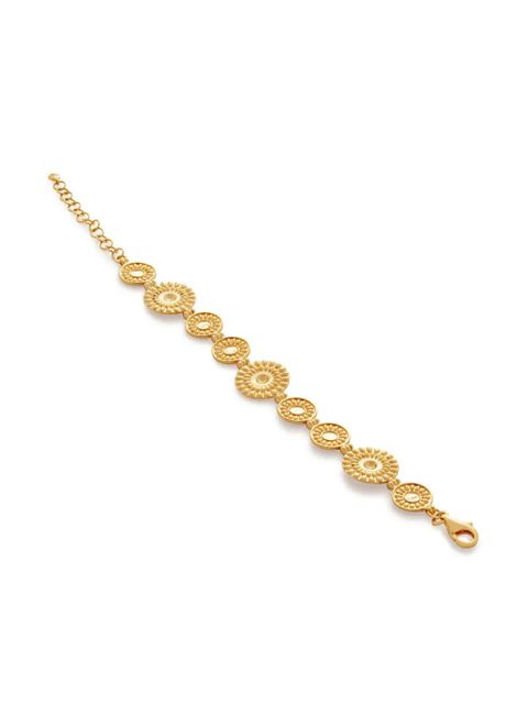 Monica Vinader Juno gold-vermeil bracelet