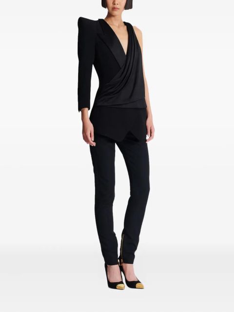 Balmain asymmetric top - Black