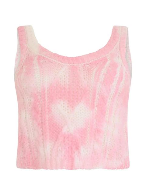 Valentino Garavani patterned tank top - Pink - zdjęcie produktu nr 1