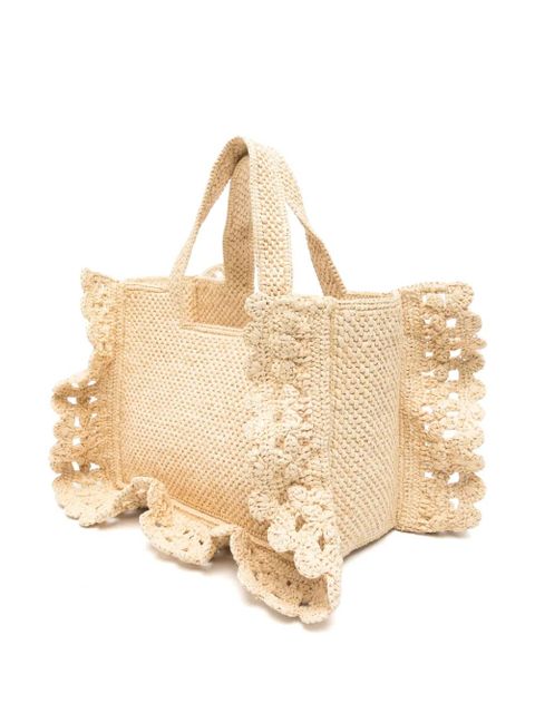 LOEWE small Font tote bag - Neutrals