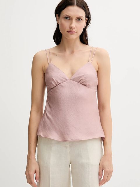 Hoss Intropia bluzka damska kolor różowy gładka 5879139 - zdjęcie produktu nr 1