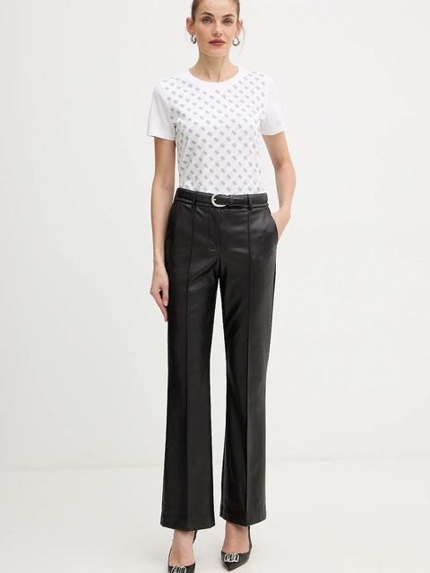 Guess t-shirt bawełniany damski kolor biały W5BI21 I3Z14