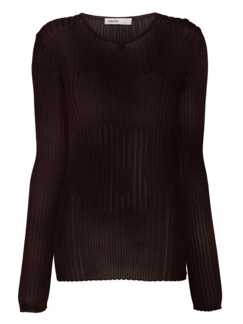 KHAITE Tia top - Purple - zdjęcie produktu nr 1