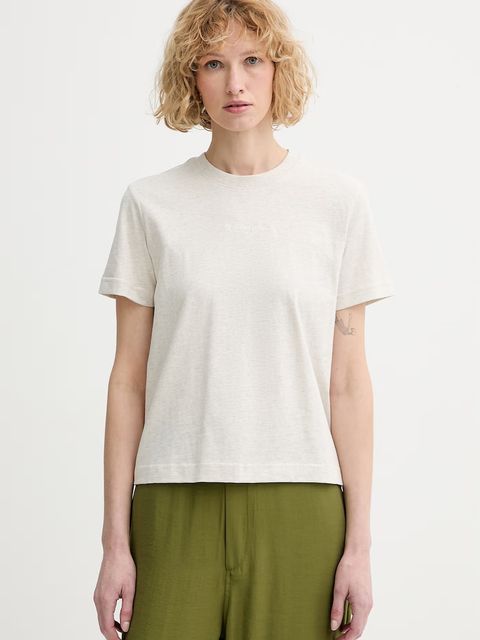 Calvin Klein T-shirt damski bawełniany - zdjęcie produktu nr 1