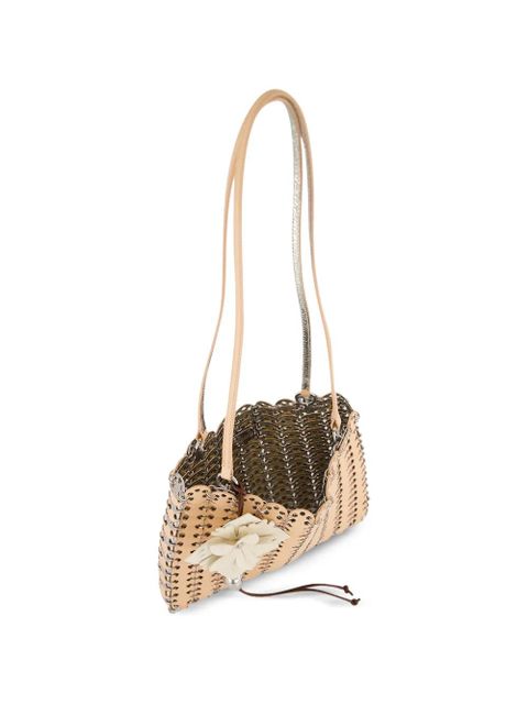 Rabanne 1969 Flip shoulder bag - Neutrals