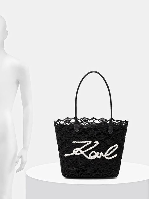 Karl Lagerfeld torebka K/SIGNATURE kolor czarny B1W46094