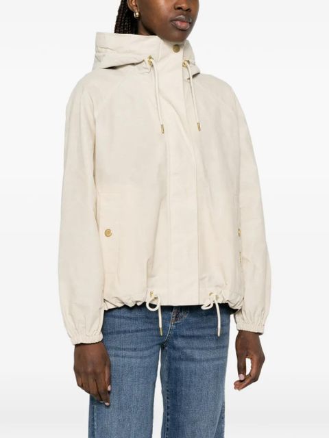 Barbour zip-up hooded jacket - Neutrals